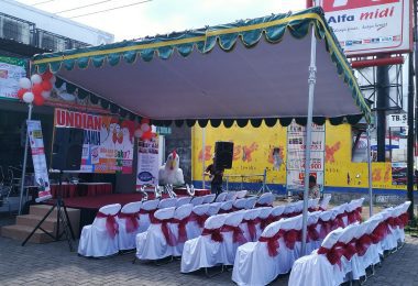 Tenda Plafon dan Kursi Cover